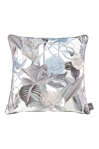 Coussin Garden - Gris et blanc - 50 x 50 cm