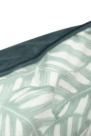 Coussin Leaves - Vert et blanc - 45 x 45 cm