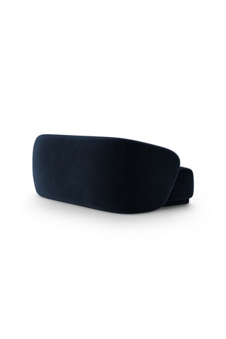 Canapé Louis - Bleu foncé - 2 places - Tissu velours