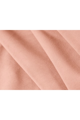 Canapé Lyna - Rose clair - 3 places - Tissu velours