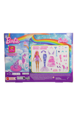 Poupée Barbie Calendrier de l’Avent - 24 accessoires - Dès 36 mois