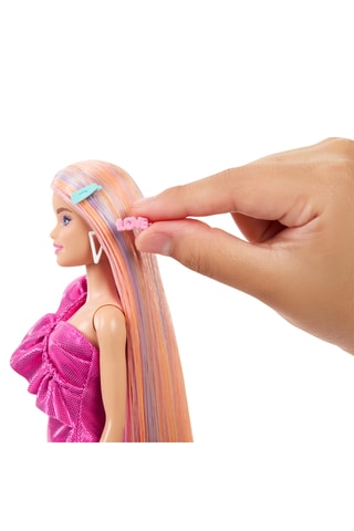 Poupée Barbie Fun & Fancy Hair - 10 accessoires - Dès 36 mois