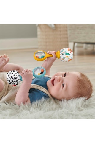 As Minhas Primeiras Maracas - 2 peças - A partir dos 3 meses