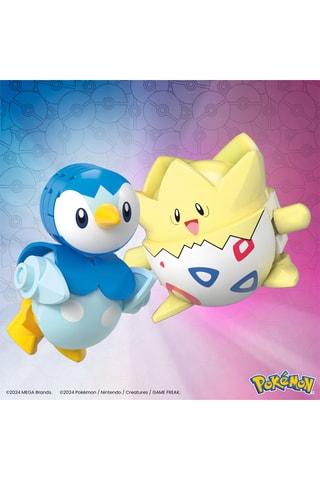 Coffret Pokémon Togepi et Tiplouf - 41 pièces - Dès 6 ans