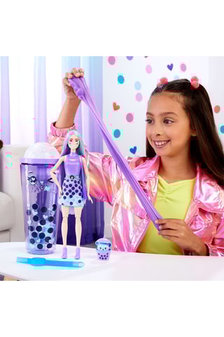 Poupée Pop Reveal série Bubble Tea lait de taro Barbie® - Dès 3 ans