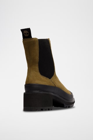 Leren Chelsea boots Kori - Kaki - Timberland
