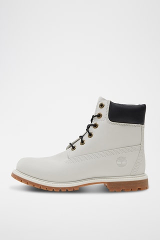 Leren Enkellaarzen Premium - Lichtgrijs - Timberland