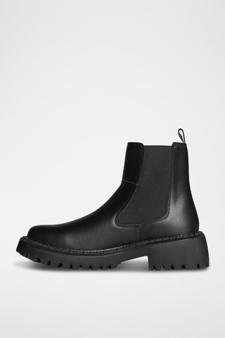 Leren Chelsea Boots Berry - Zwart - Napapijri