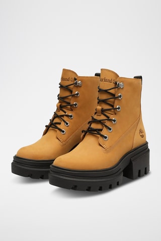 Nubuck Enkellaarzen Everleigh - Beige - Timberland