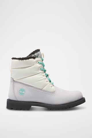 Gevoerde Nubuck Enkellaarzen - Grijs - Timberland