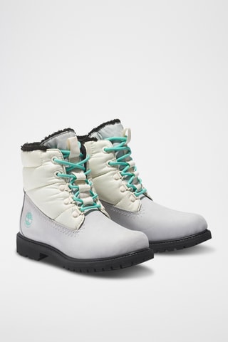 Gevoerde Nubuck Enkellaarzen - Grijs - Timberland