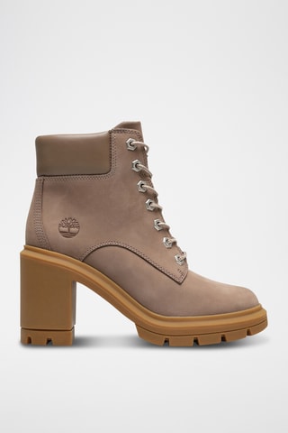 Leren Enkellaarzen Allington Heights - Beige - Timberland