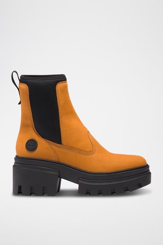 Leren Chelsea Boots Everleigh - Beige - Timberland