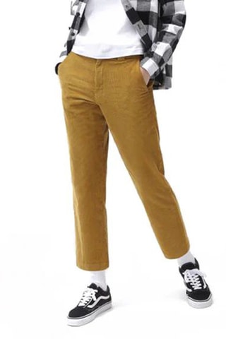 Velours Straight Broek straight - Mosterdgeel - Dickies