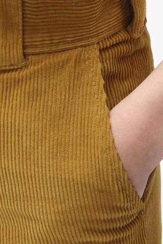 Velours Straight Broek straight - Mosterdgeel - Dickies