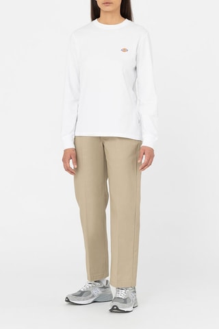 Broek Hoge Taille Elizaville - Beige - Dickies