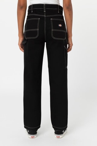 Jeans Hoge Taille Ellendale - Zwart - Dickies