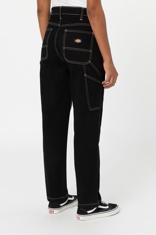 Jeans Hoge Taille Ellendale - Zwart - Dickies