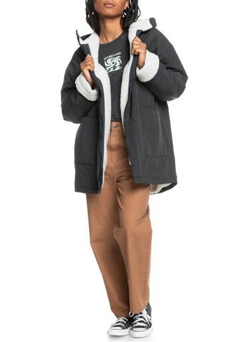 Parka met Capuchon - Zwart
