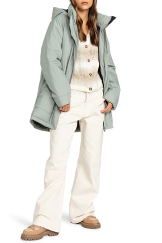 Parka met Capuchon - Zeegroen - Roxy