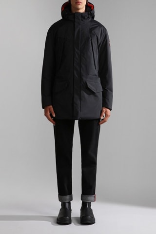 Parka met Capuchon Rankine - Zwart