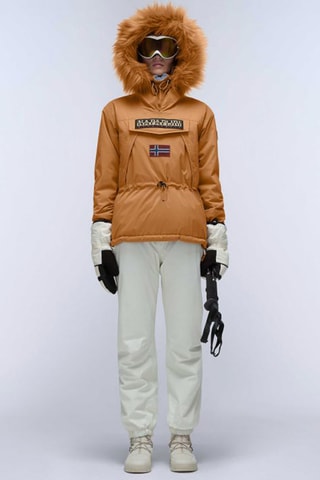 Windjack met Capuchon Skidoo - Bruin