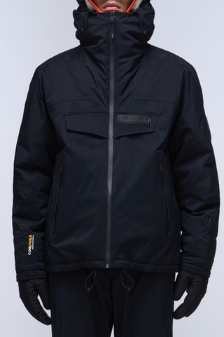 Ski-jasje met Capuchon Rainforest Tech - Zwart