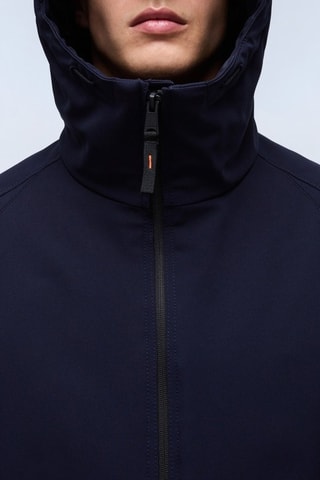 Jasje met Capuchon Lorze - Marineblauw