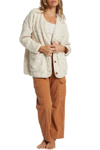 Fleece Jasje - Wit - Billabong