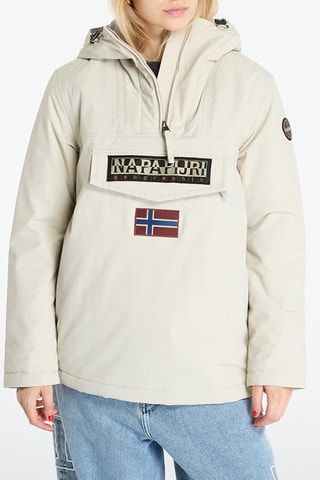 Windjack met Capuchon Rainforest - Beige