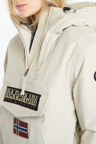 Windjack met Capuchon Rainforest - Beige