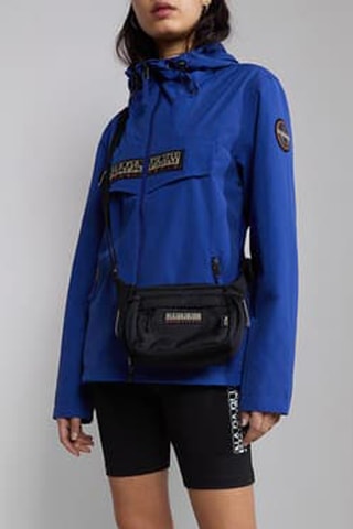 Coupe-vent à capuche Softshell Rainforest- Bleu cobalt - Napapijri