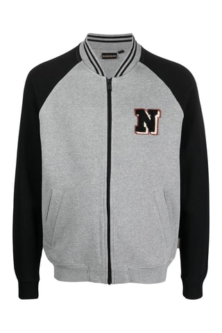 Fleece Jasje Quito - Gemêleerd Grijs - Napapijri