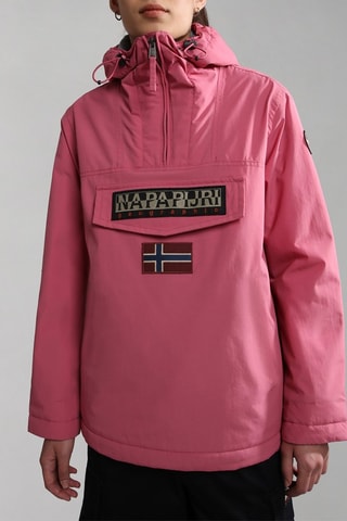 Windjack met Capuchon Rainforestwint Roze