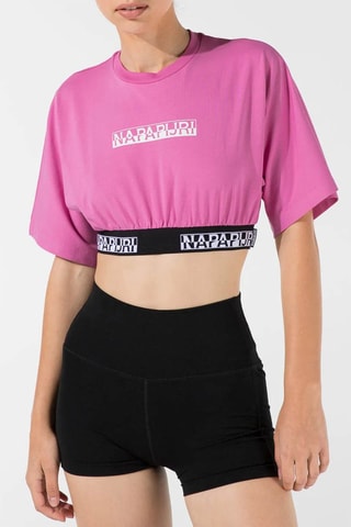 Crop Top Box Wide - Roze - Napapijri