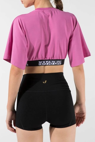 Crop Top Box Wide - Roze - Napapijri