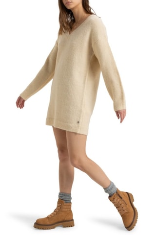 Trui-jurk - Beige - Roxy
