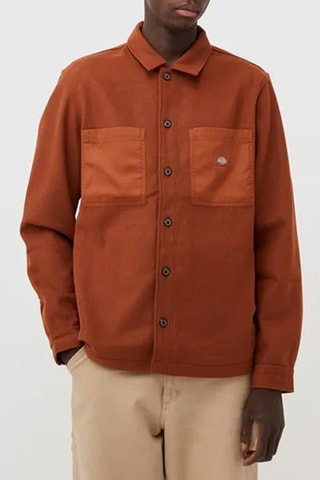 Scheerwollen Overhemd Union - Bruin - Dickies