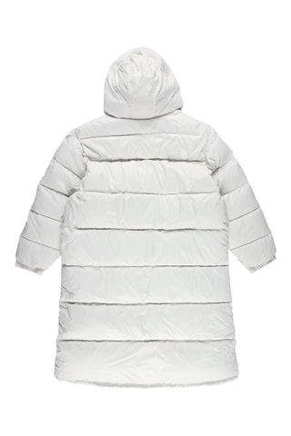 Lange Gewatteerde Jas Nuptse - Wit