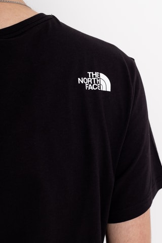 T-shirt Never Stop Exploring - Zwart