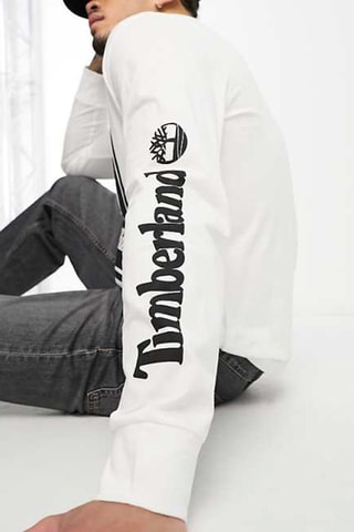 T-shirt Front Stack - Wit - Timberland