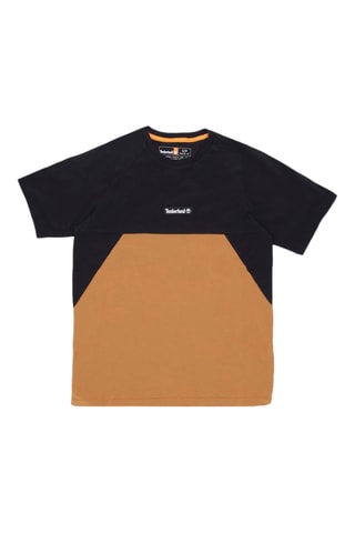 T-shirt Cut & Sew - Zwart - Timberland