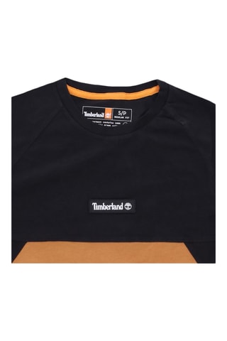 T-shirt Cut & Sew - Zwart - Timberland