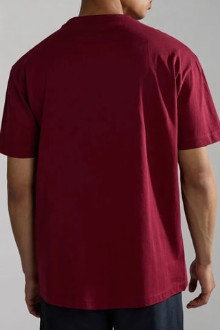 T-shirt Box - Bordeauxrood - Napapijri