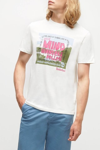 T-shirt - Wit - Timberland