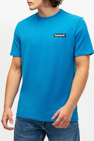 T-shirt Heavy Weight - Felblauw - Timberland
