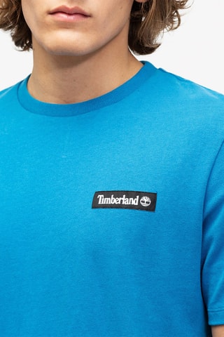 T-shirt Heavy Weight - Felblauw - Timberland