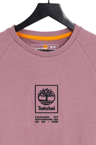 T-shirt Heavy Weight Stack - Paars - Timberland