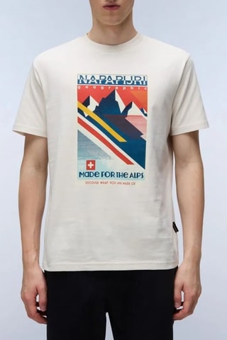 T-shirt Portalet - Beige