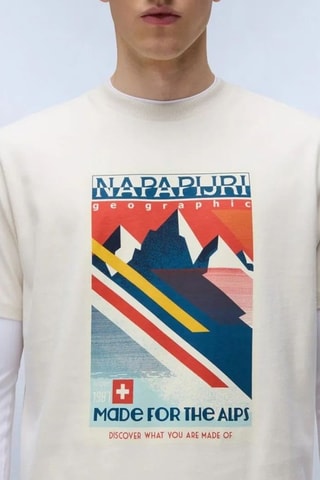 T-shirt Portalet - Beige